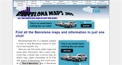 Desktop Screenshot of barcelonamaps.info
